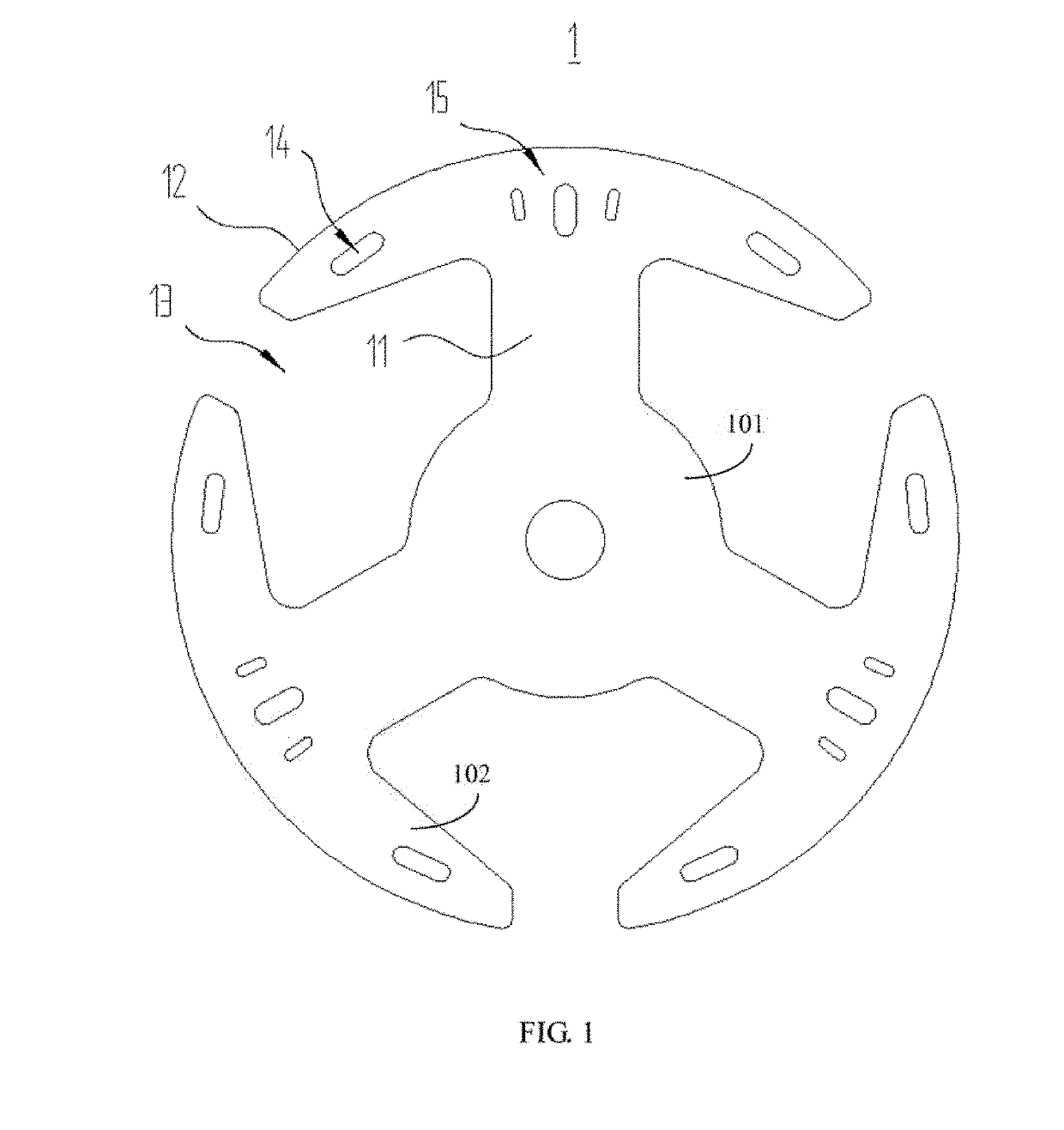 Rotor lamination and motor having the same