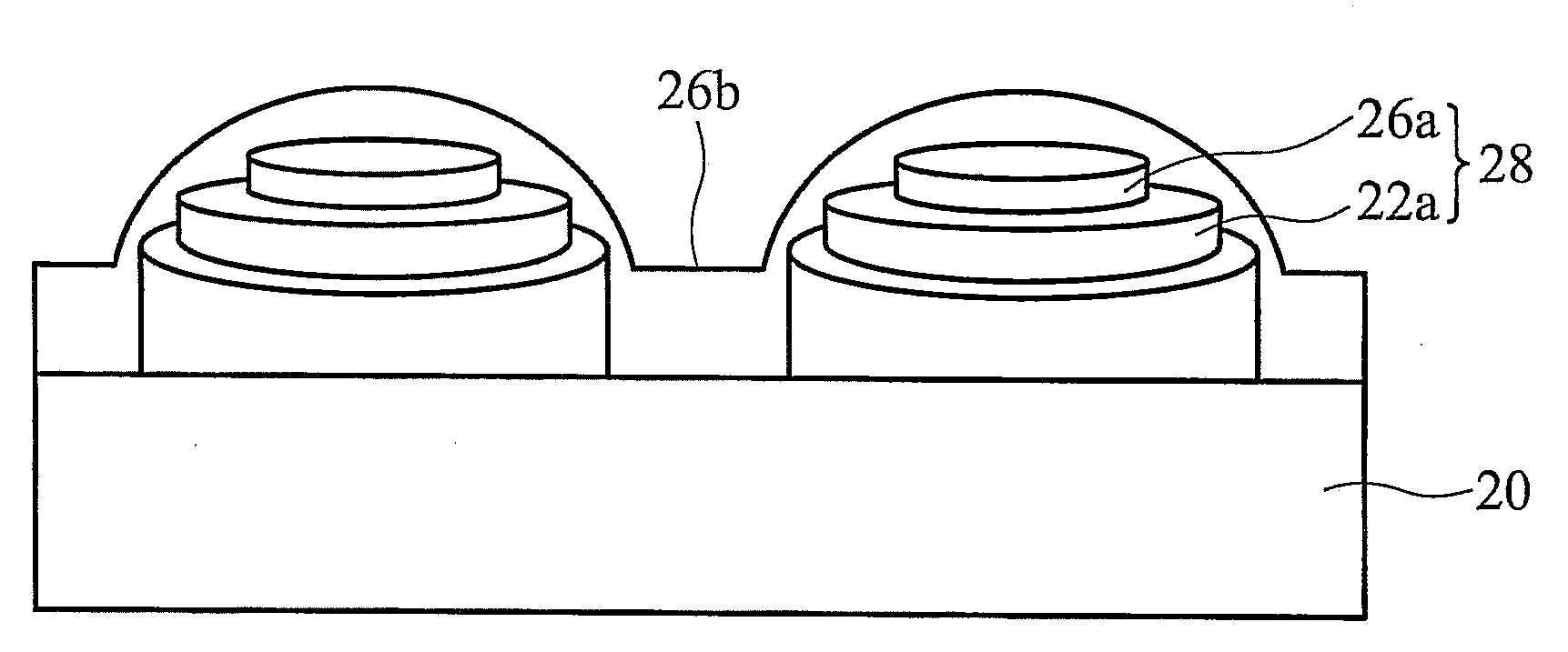 Hemi-spherical structure and method for fabricating the same