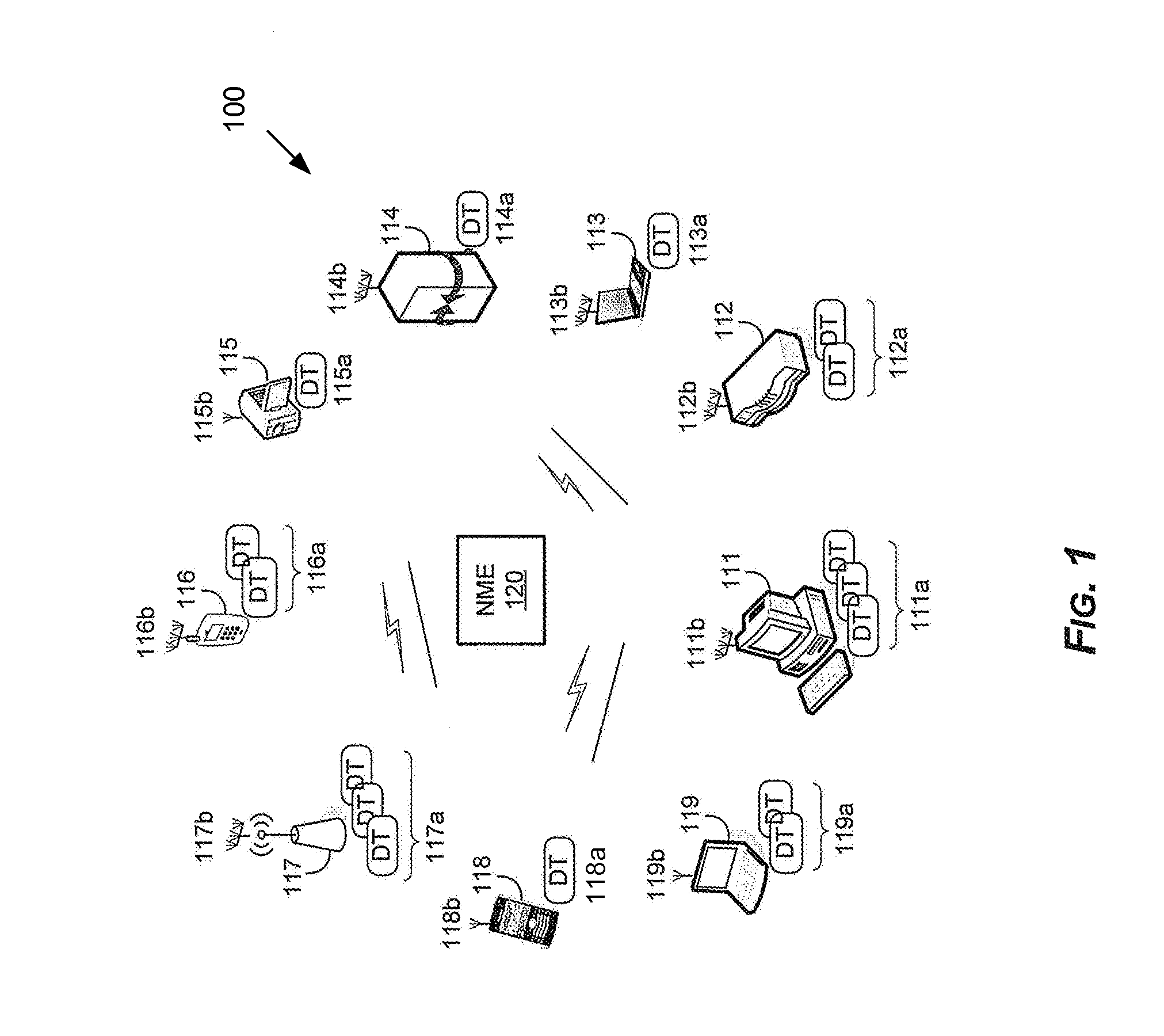 Method and system for utilizing multiplexing to increase throughput in a network of distributed transceivers with array processing