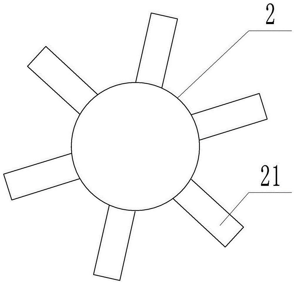 Impurity removing device for rice processing