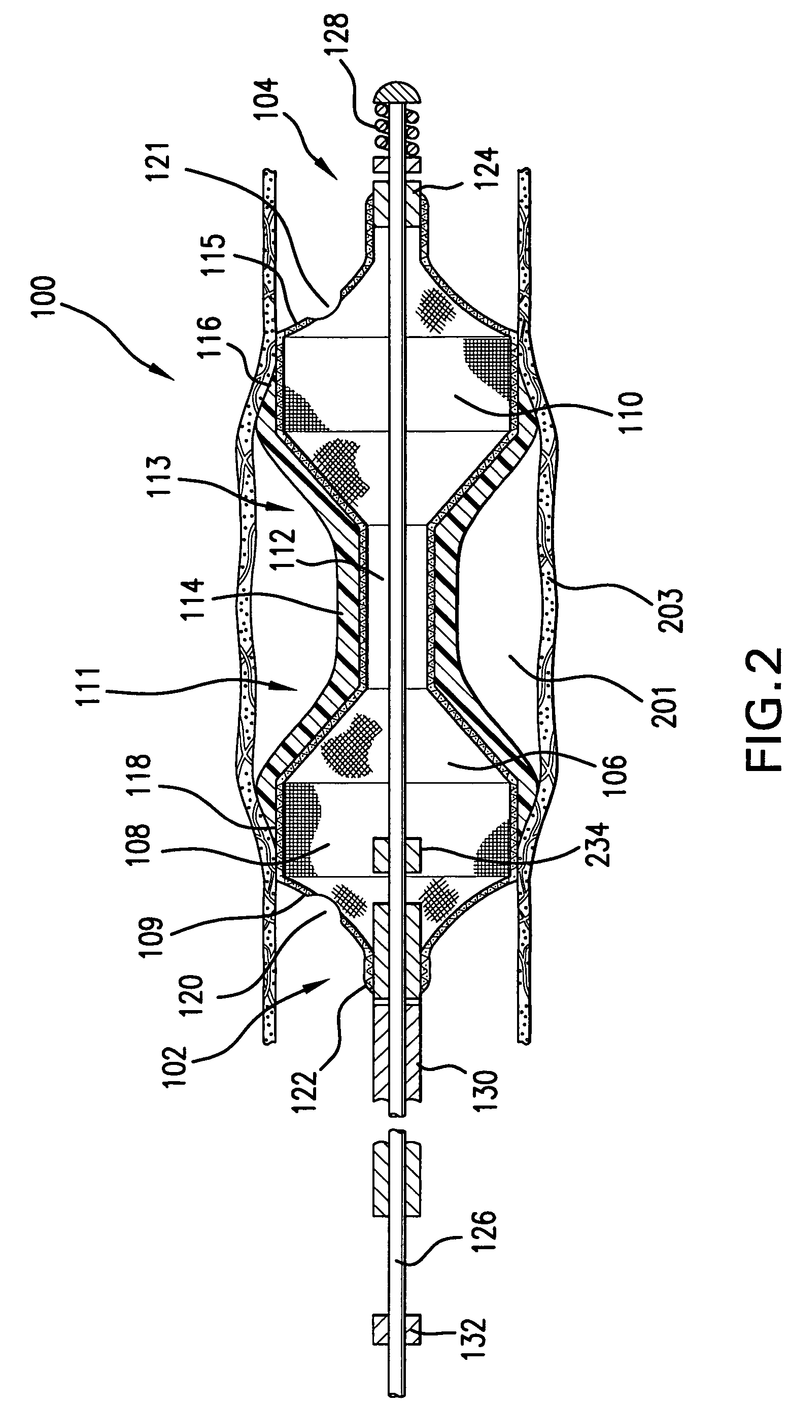 Vessel isolation device