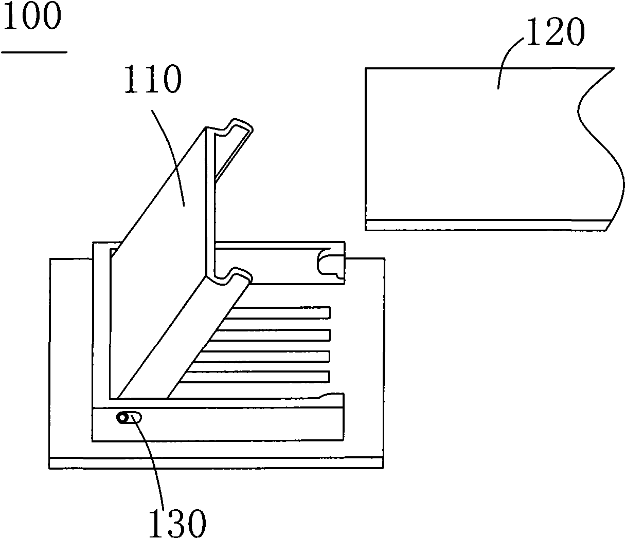 Electric connecting device and display device