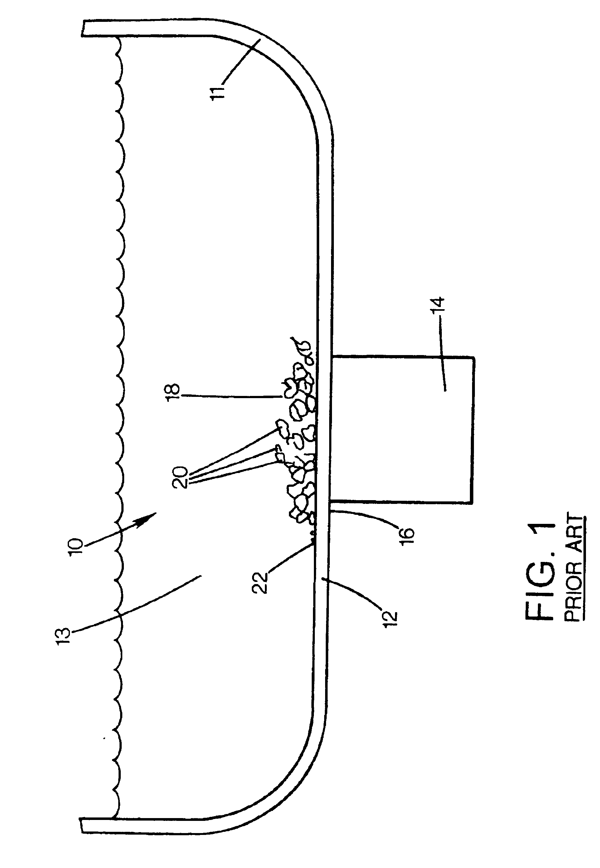 Dry end surface treatment using ultrasonic transducers