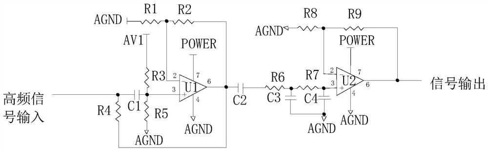 An air-core reactor fault location circuit