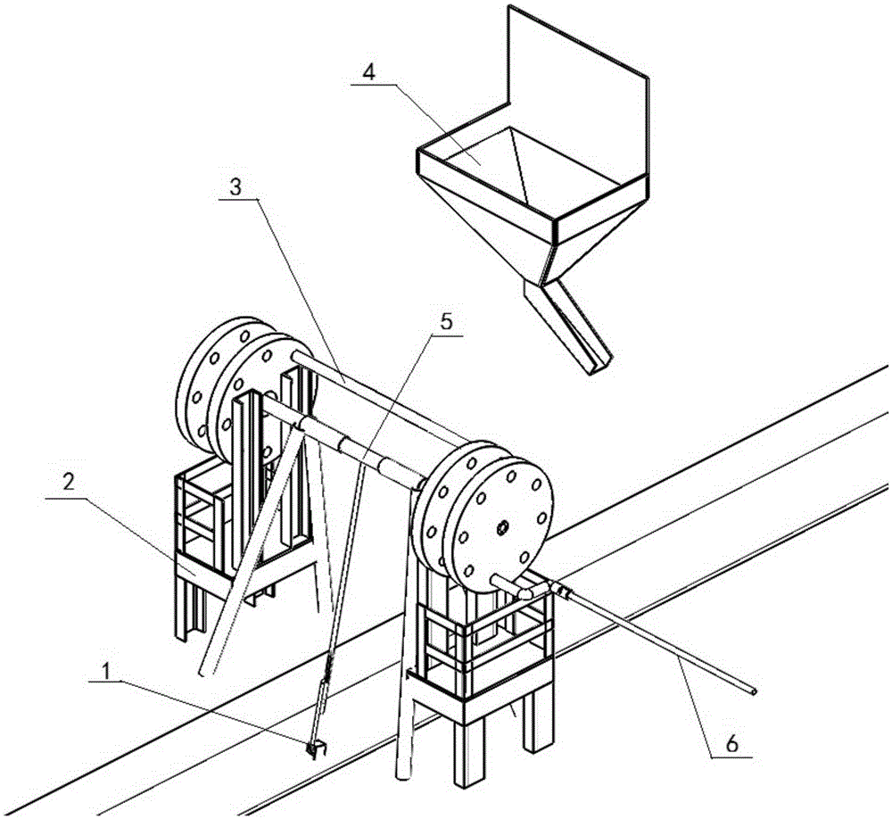 Blast furnace molten iron sampling device