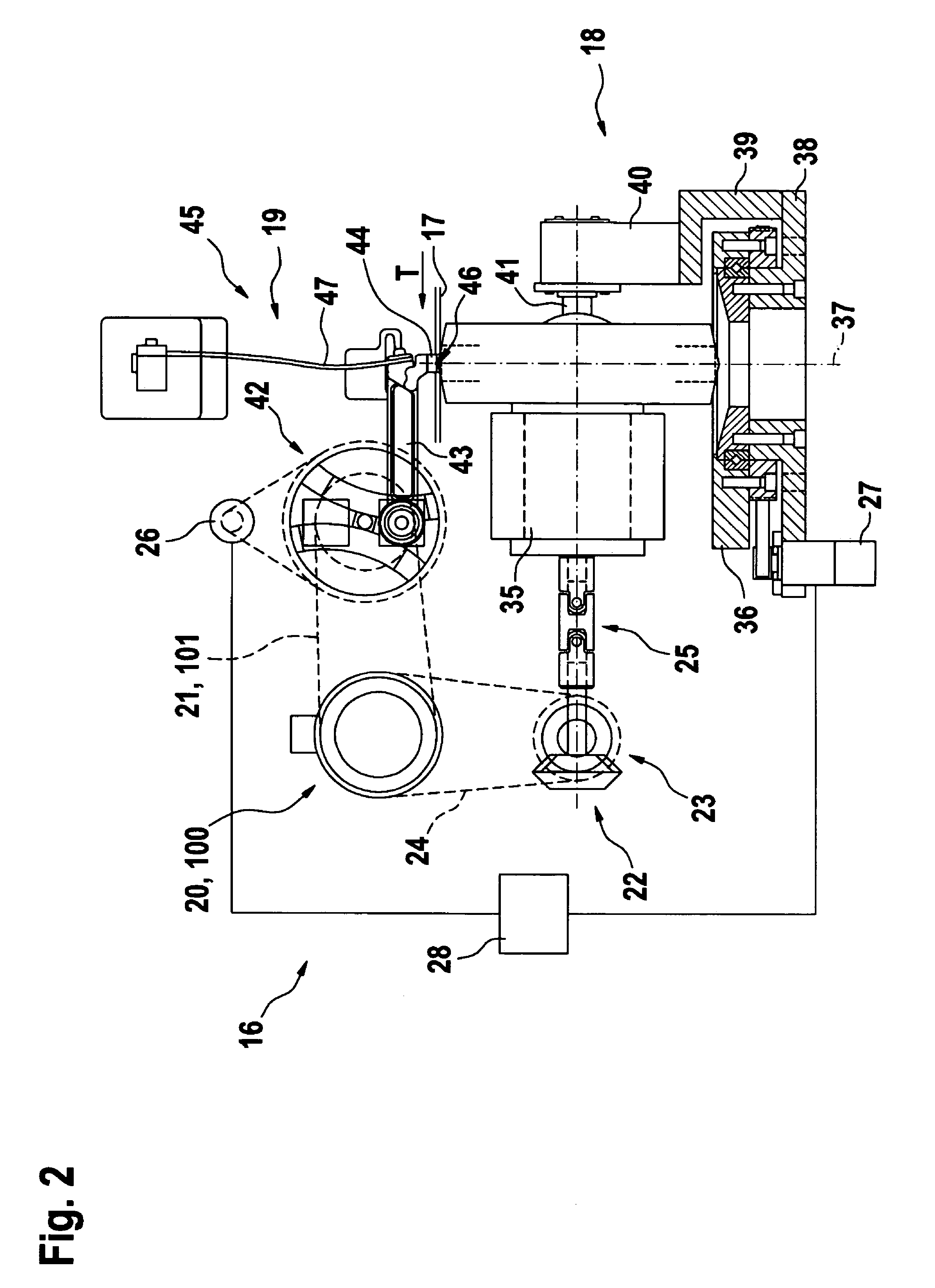 Method and apparatus for cutting a continuously guided rod into rod-shaped articles of variable length