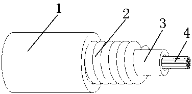 Spring cable