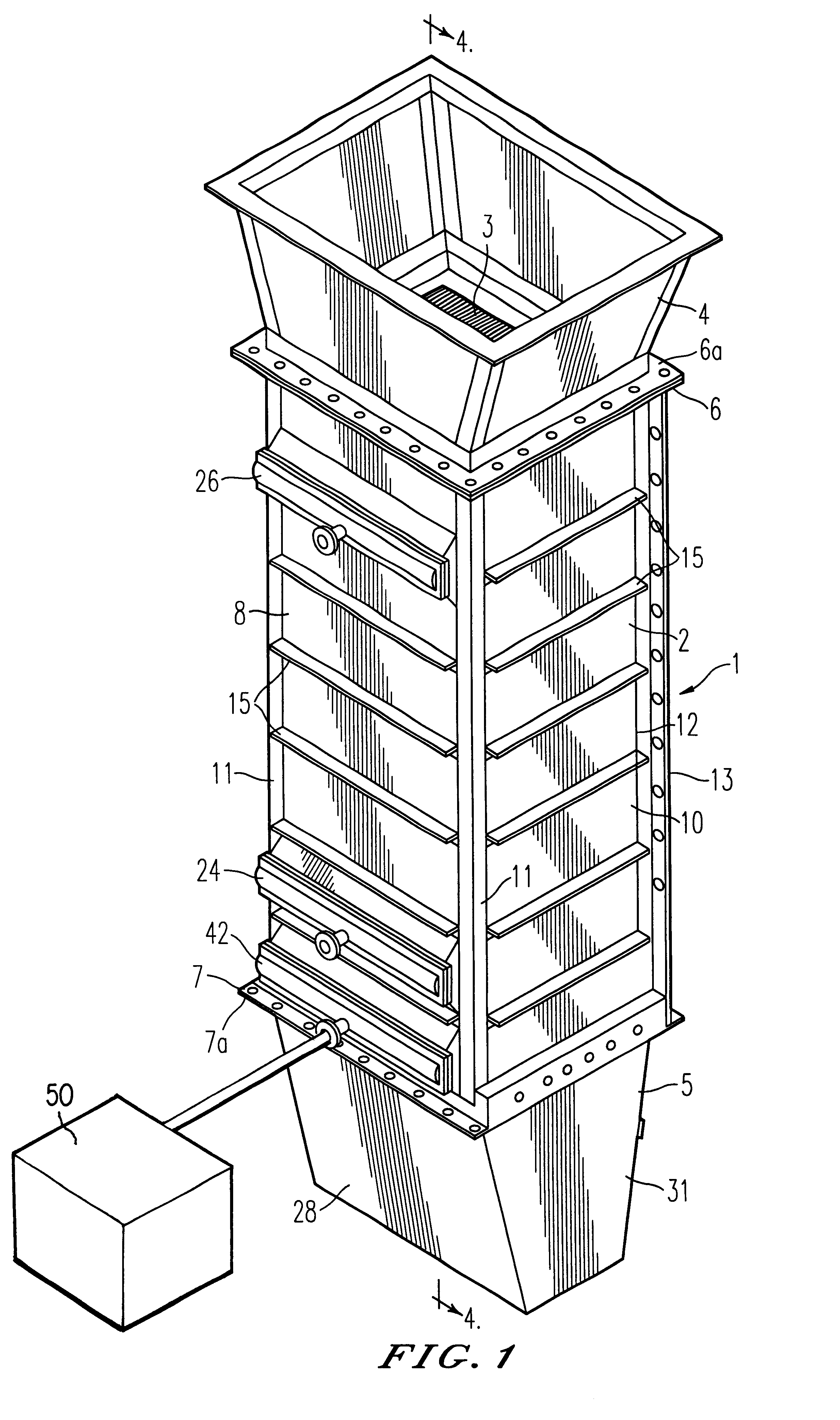 Moving bed dryer