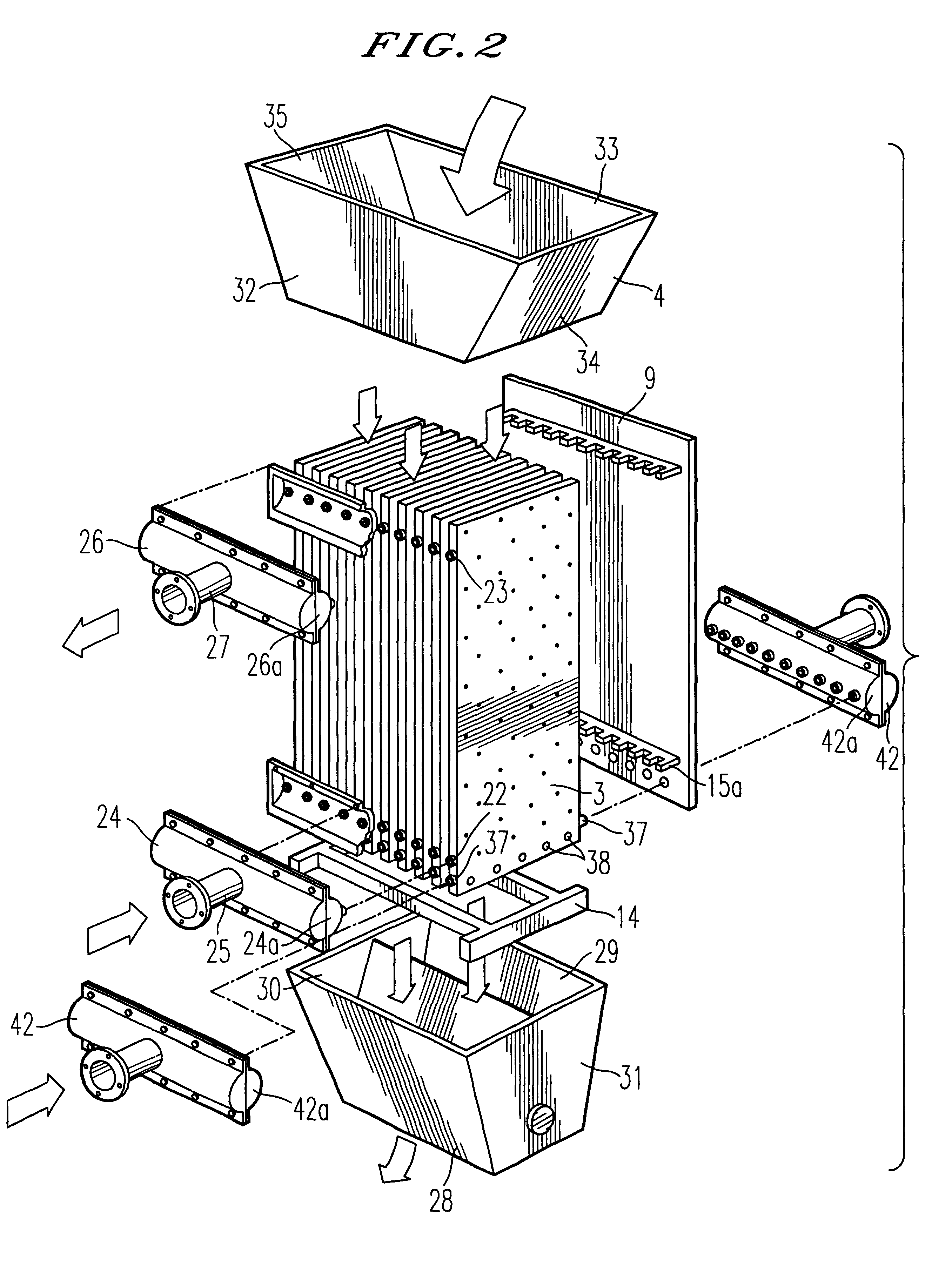 Moving bed dryer