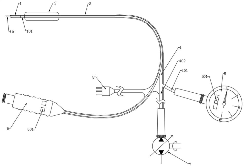 Integrated incision and dilatation knife and using method thereof