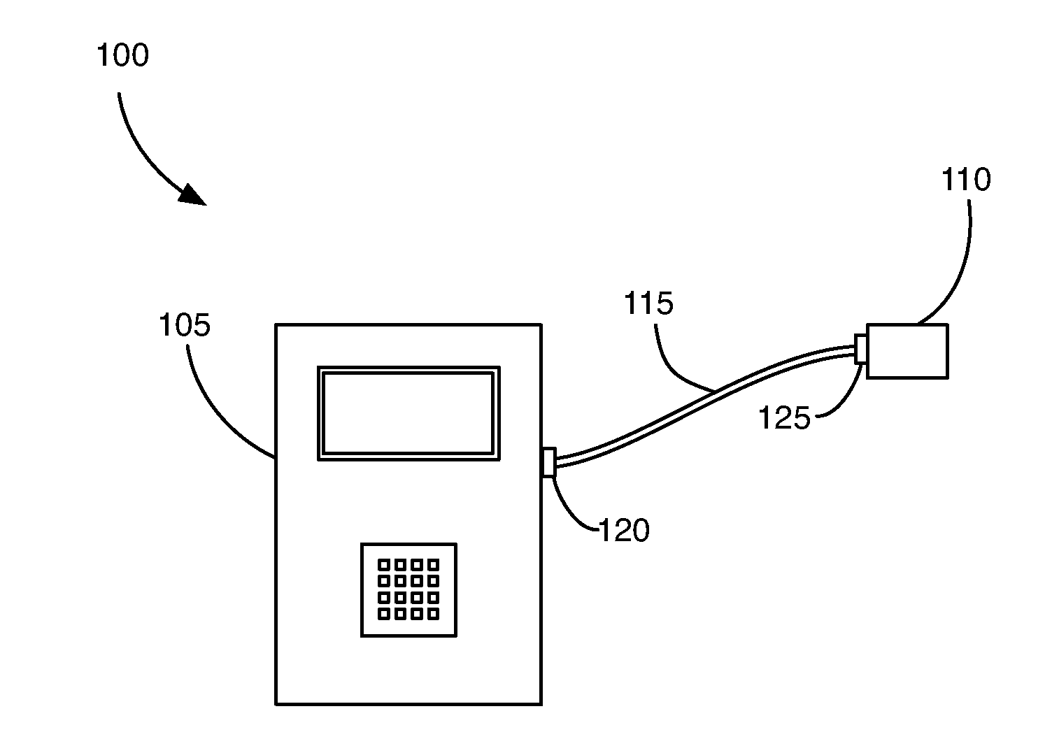 Diagnostic System with Hybrid Cable Assembly