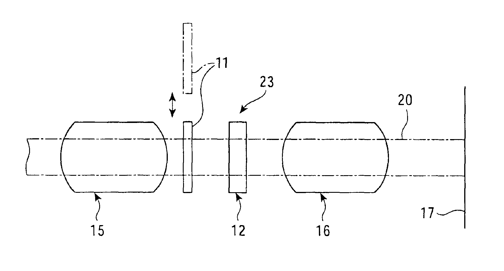 Guest-host liquid crystal element with removable polarizer