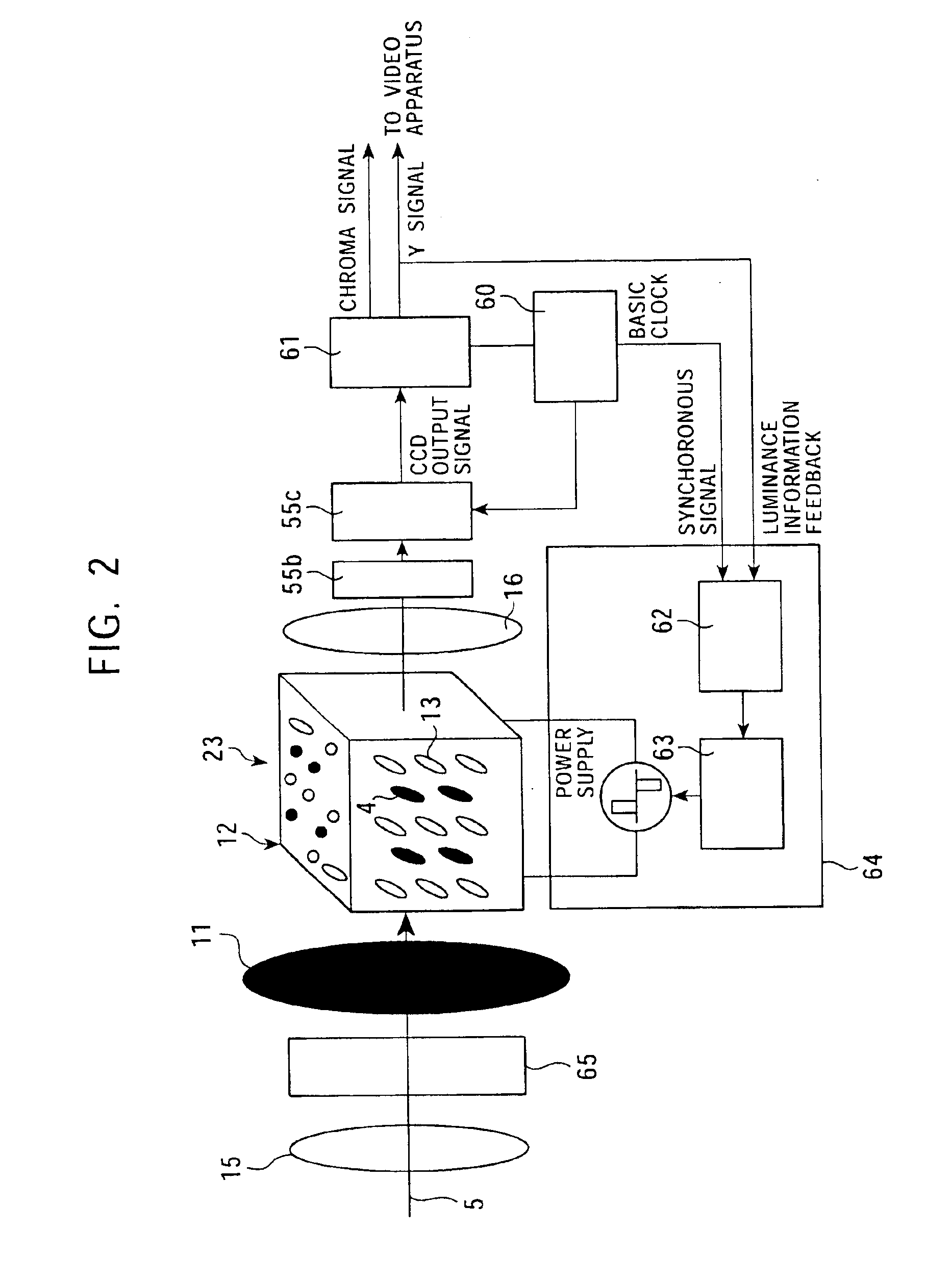 Guest-host liquid crystal element with removable polarizer