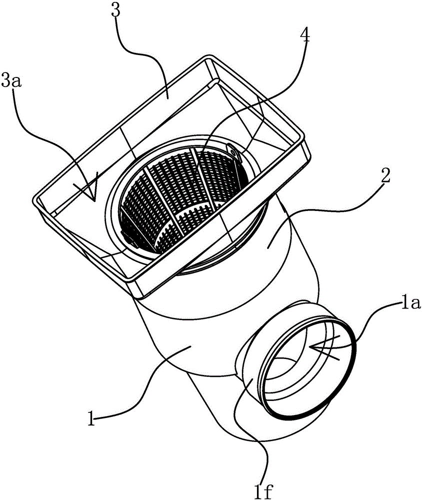 a rainwater collection well