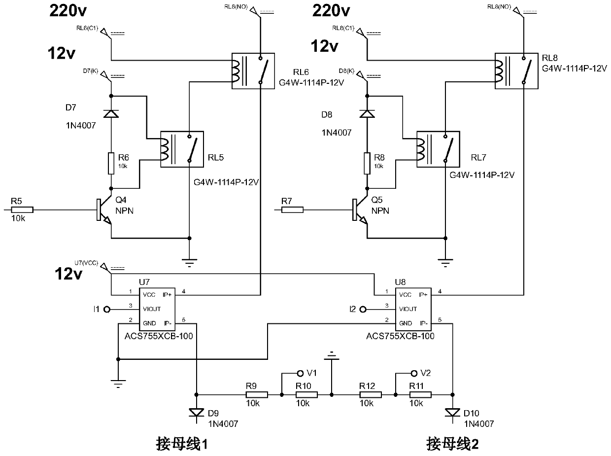 Charging pile intelligent power distribution device