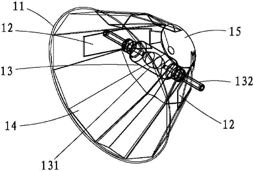 A reflector and a lamp comprising the reflector