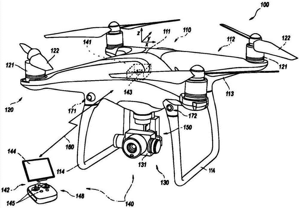 UVA an antenna assembly