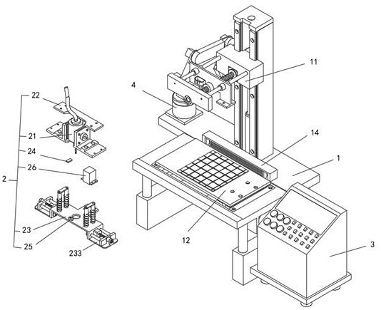 Drilling device for machining of numerical control machine tool