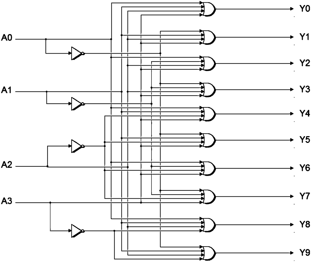 Design Method of 4-10 Decoder Based on DNA Strand Replacement