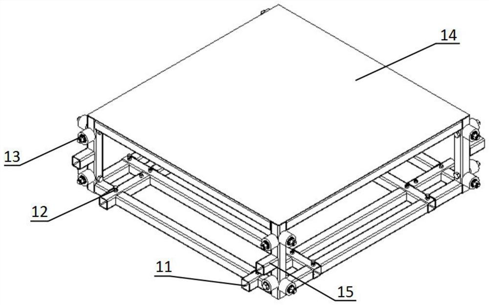 Concrete small hollow block masonry wall worker masonry operation platform and using method thereof