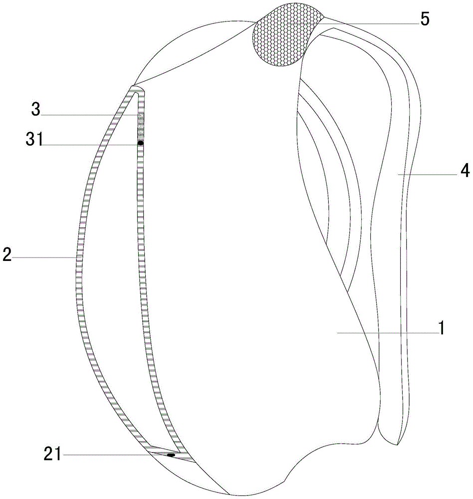 Antitheft alarming audio backpack