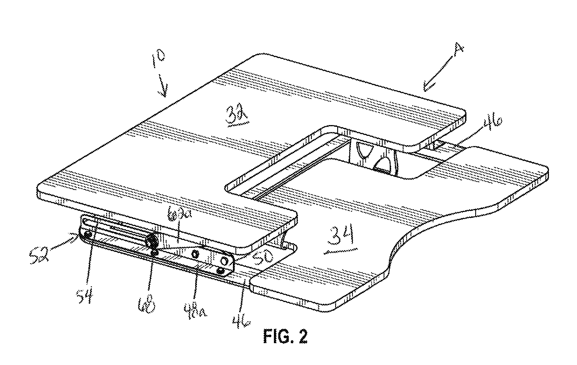 Height adjustable desktop assembly