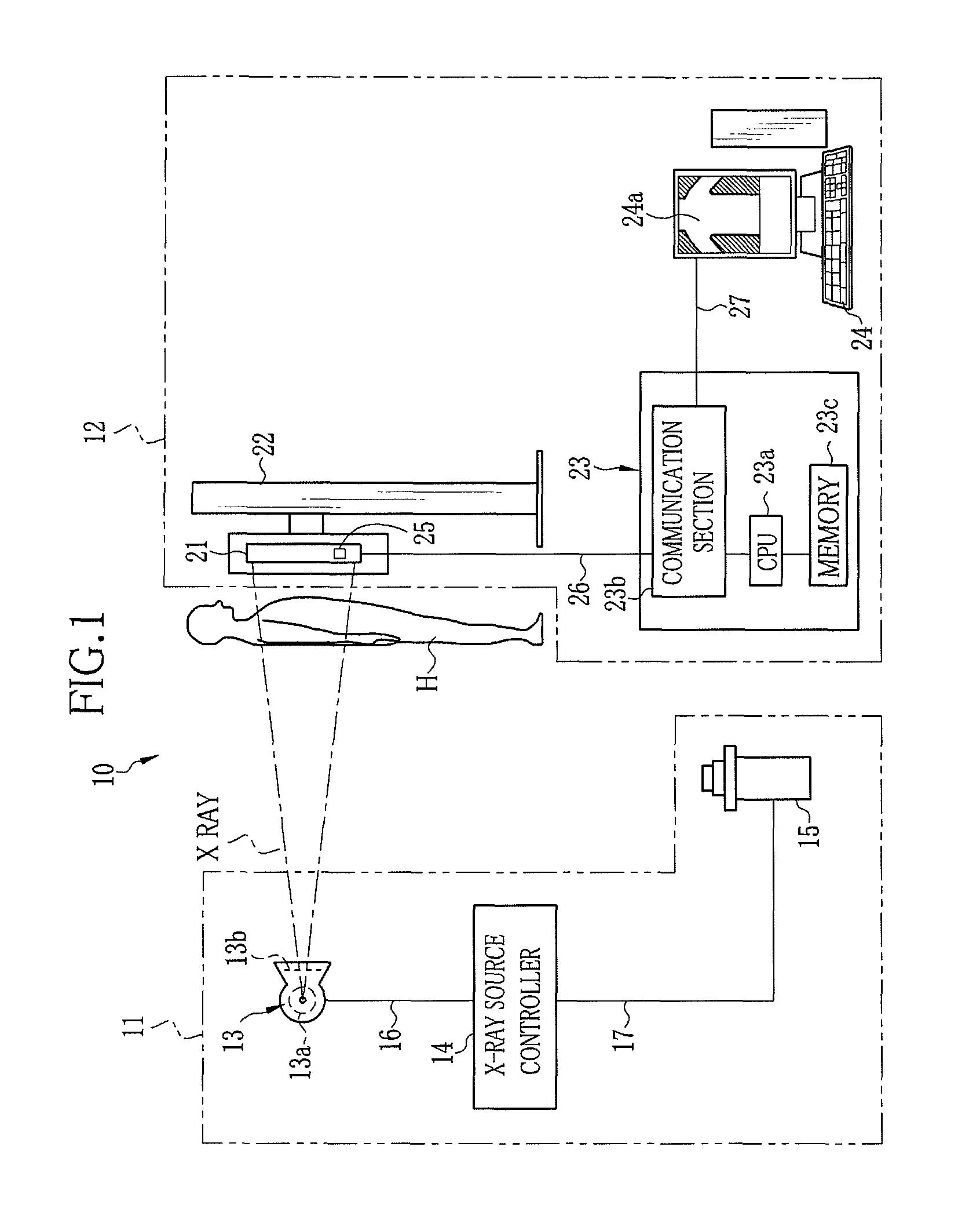 Radiation image detector