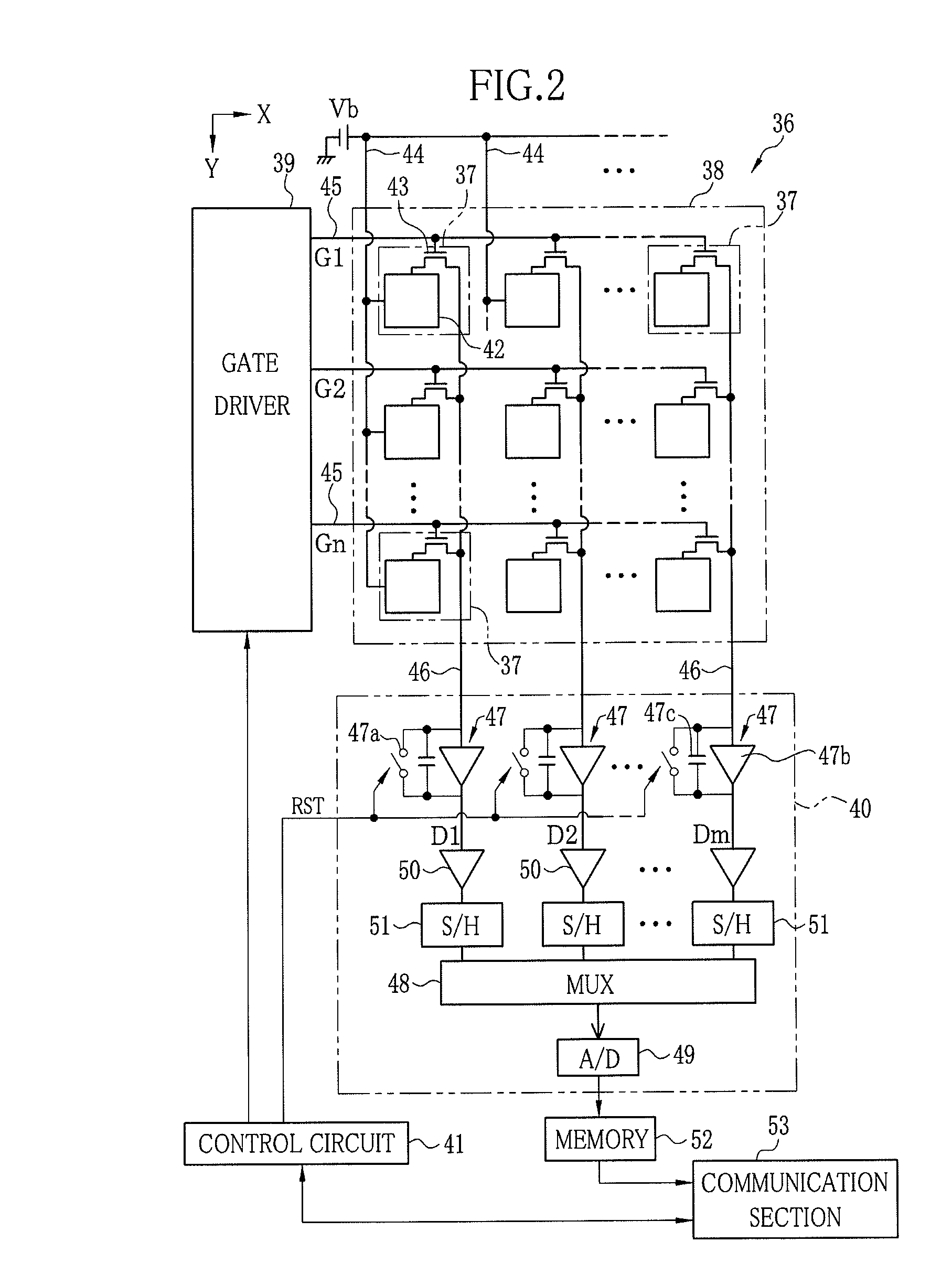 Radiation image detector