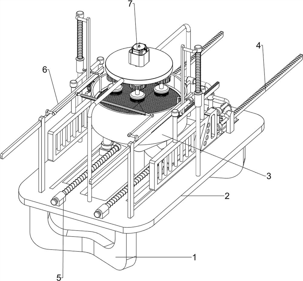 Convenient-to-clean recovery treatment device for rare earth waste liquid