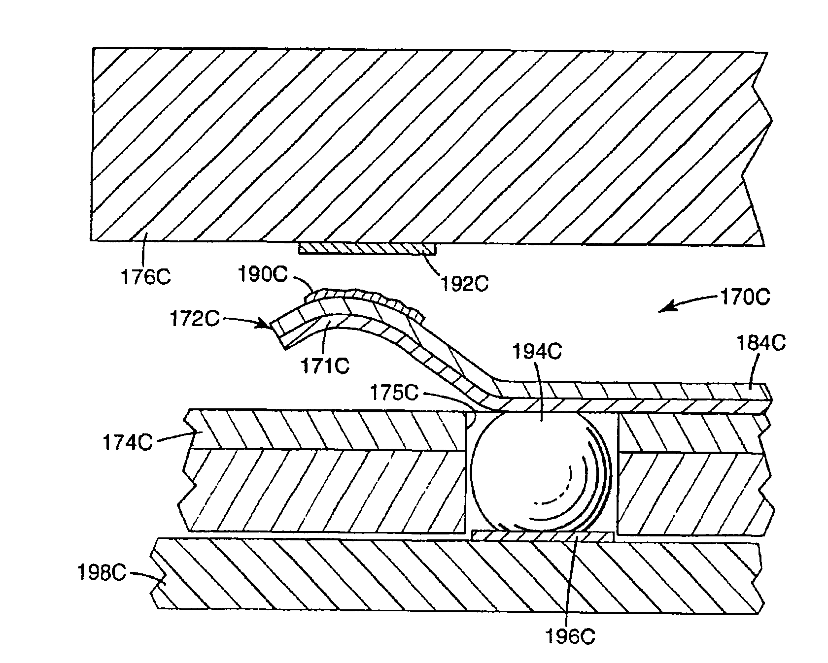 Flexible compliant interconnect assembly