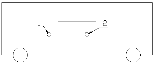 Vehicle door control device applied to automatic driving vehicle