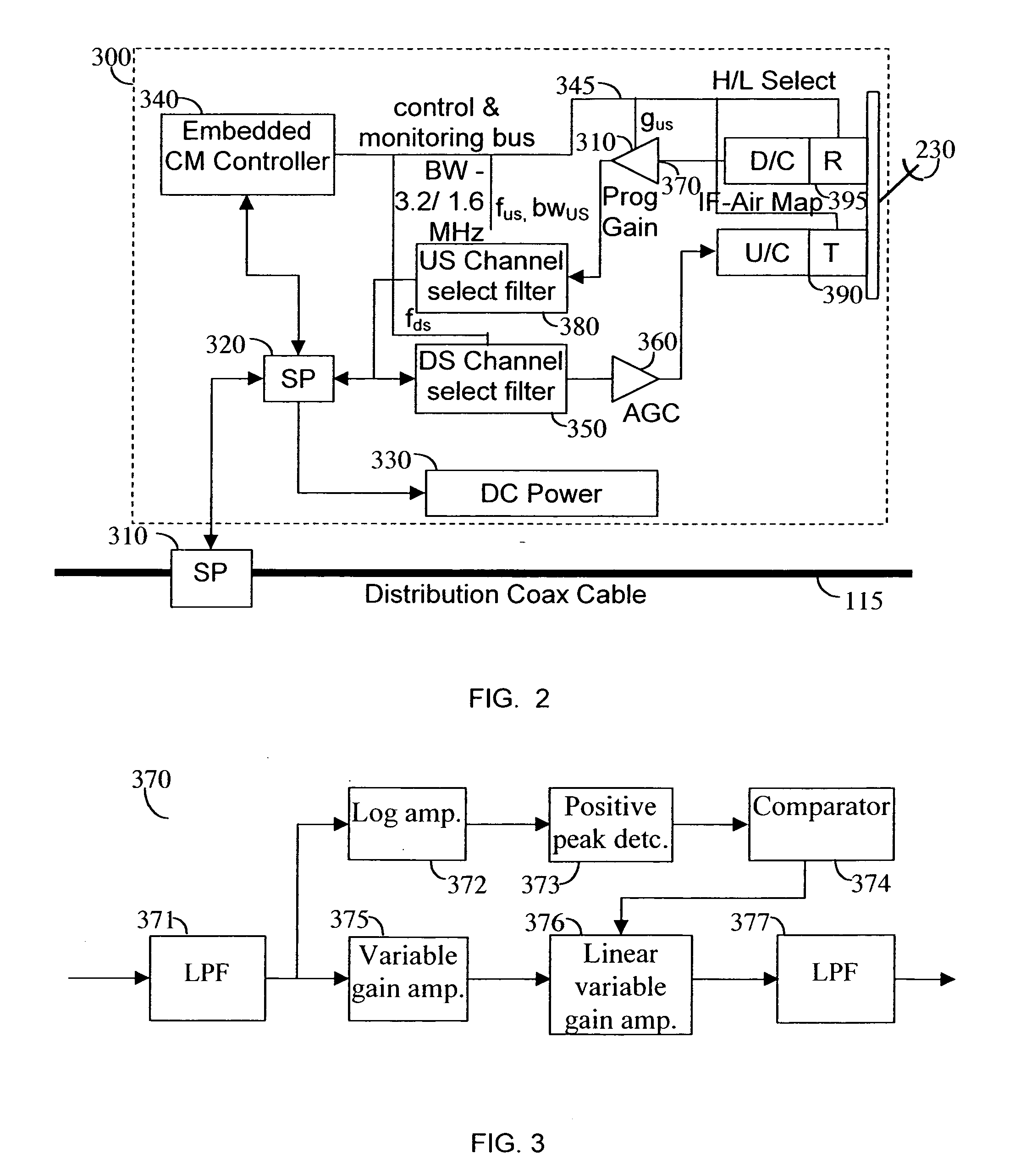 Apparatus and method for reduction of wireless links noise injection to a DOCSIS cable modem service