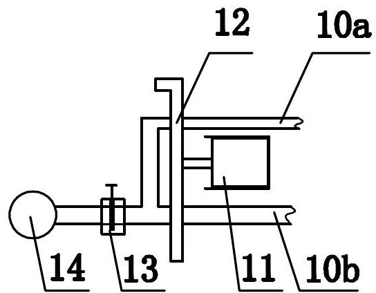 Flat-screen developing machine