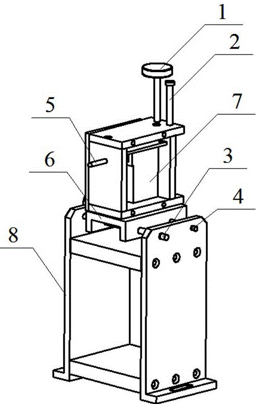 A kind of pulse tapping microball bouncing device