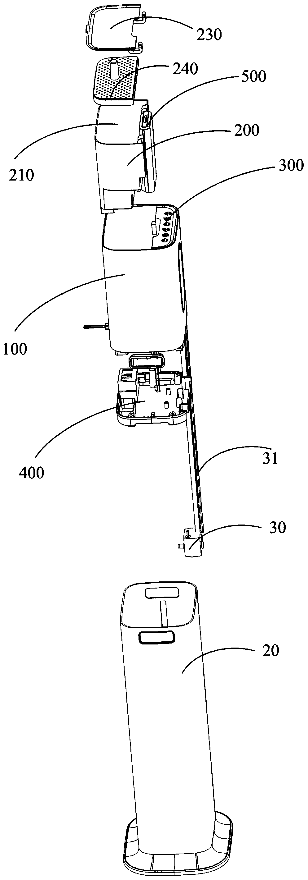 Engine base and humidifier