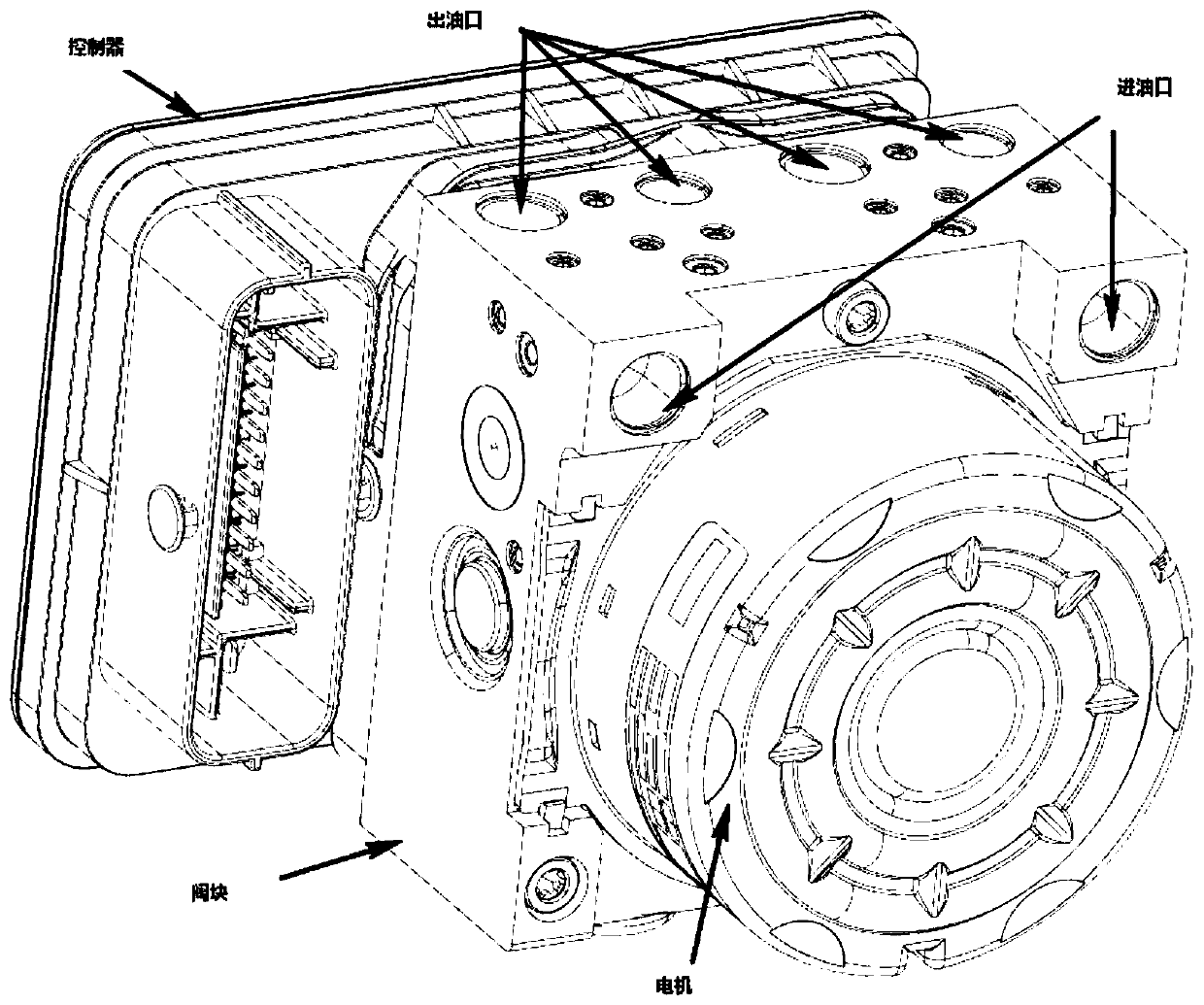 Motor counter electromotive force sampling module and sampling method