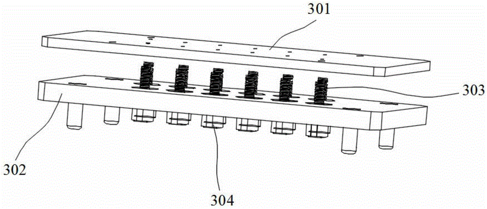 Fingerprint module applied hot and cold pressure integrated processing apparatus