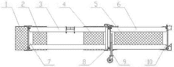 Four-stage anti-collision buffer mechanism