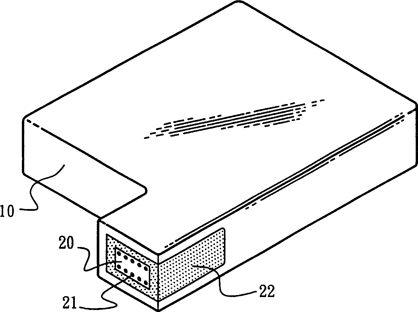 Negative pressure leakage proofing device for ink cartridge