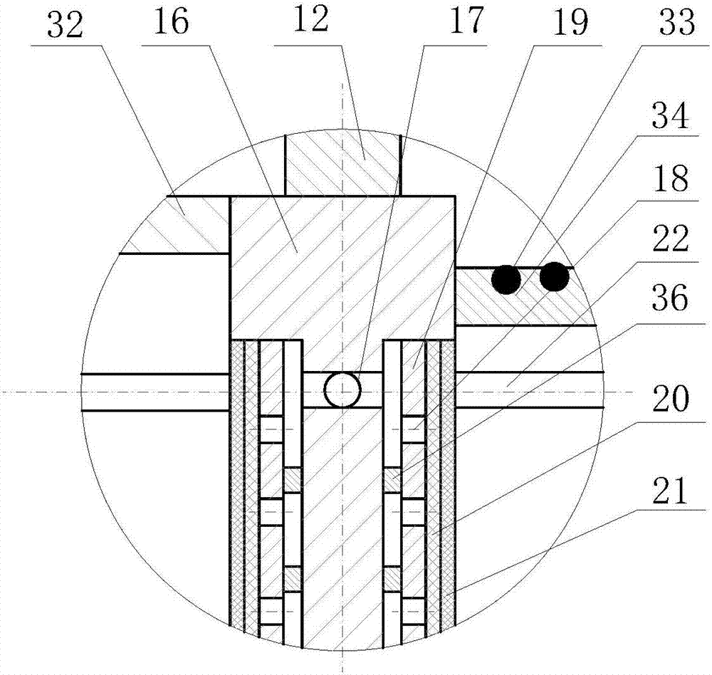 Multistage sewage sludge depth reducing method