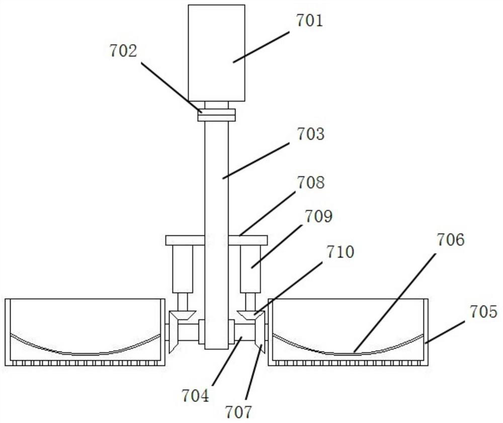 Gynecological surgical instrument disinfection device