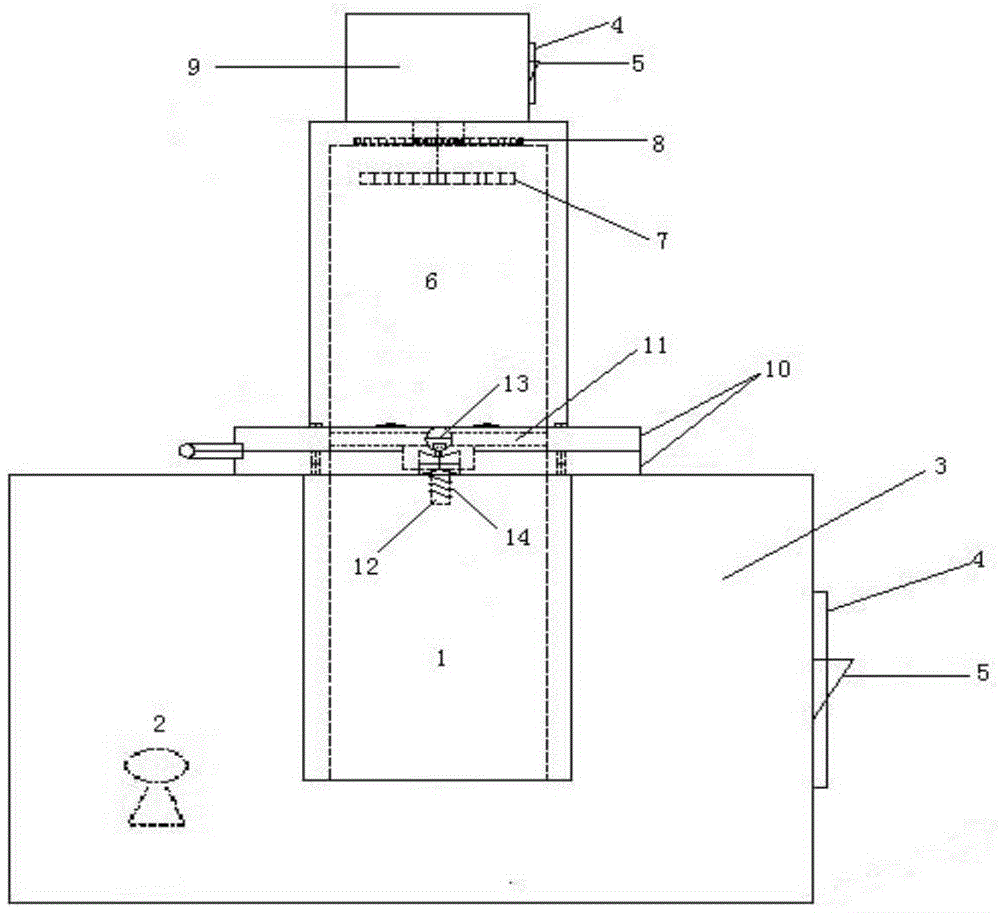 A pretreatment device and method for determining trace phosphine by gas chromatography