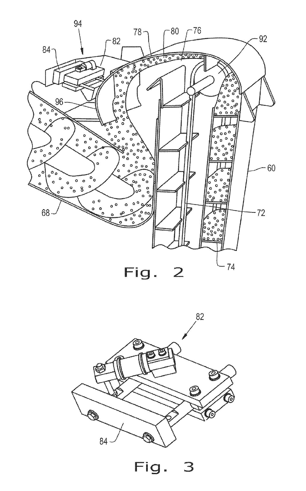 Combine harvester improvement