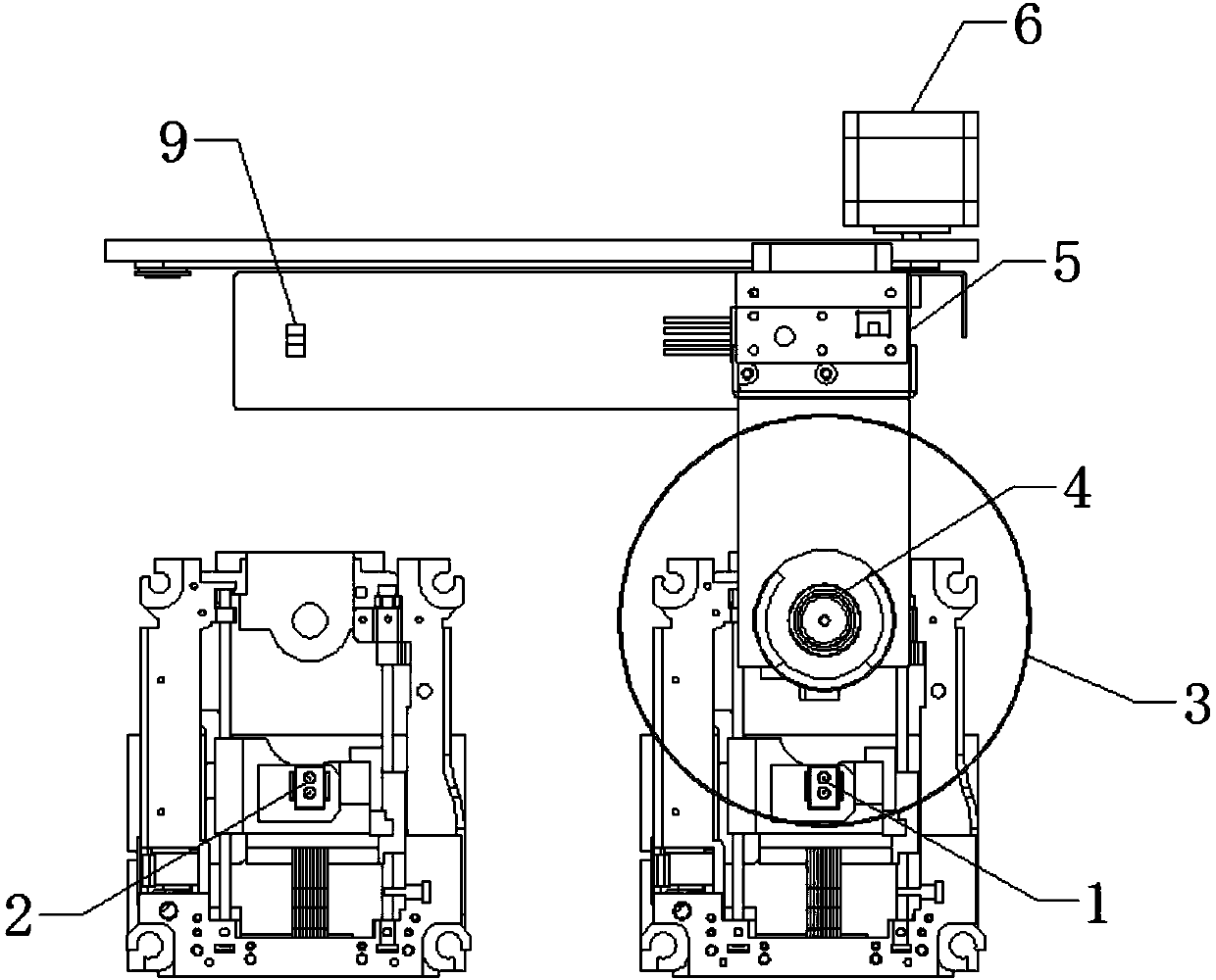 A physical isolation data transmission device and method