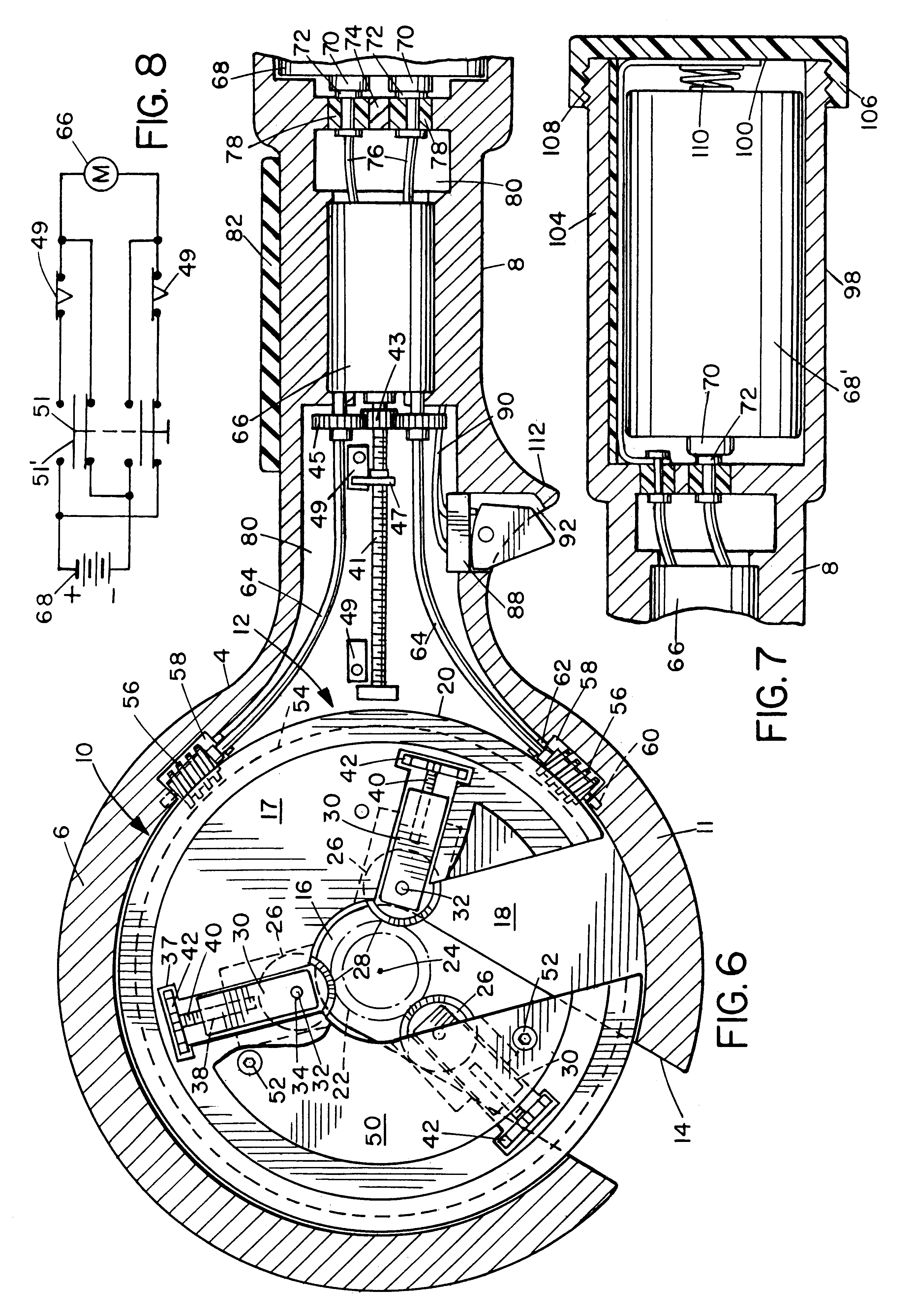 Power-driven hand-held tubing cutter