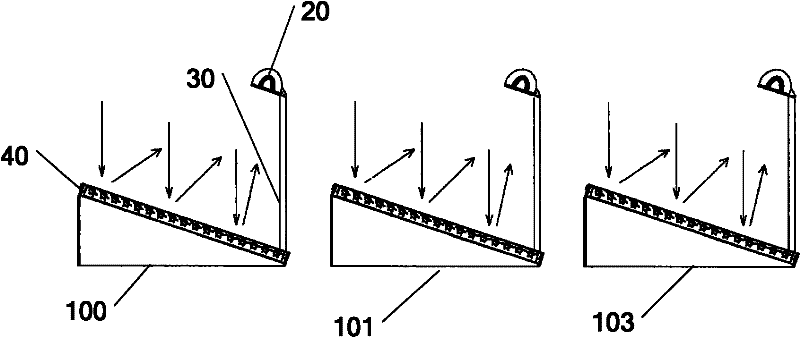 Solar collector array