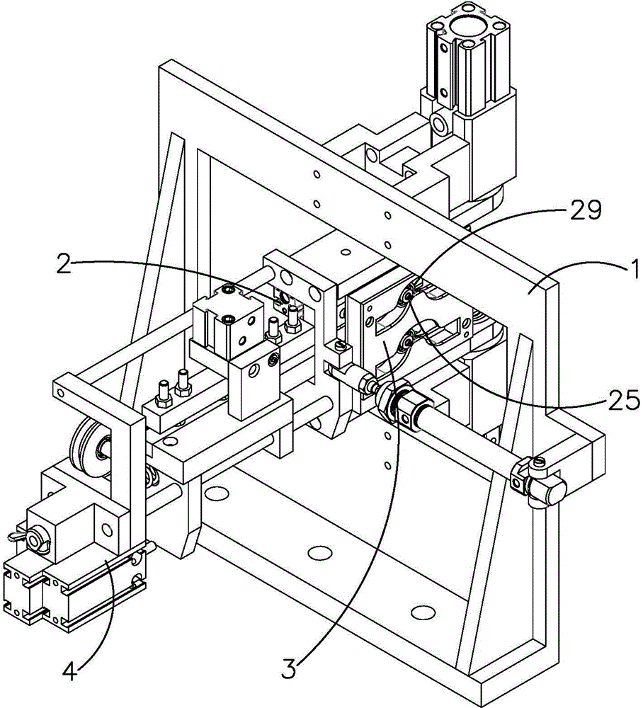 Resistance wire winding machine resistance wire clamping device with position monitoring function