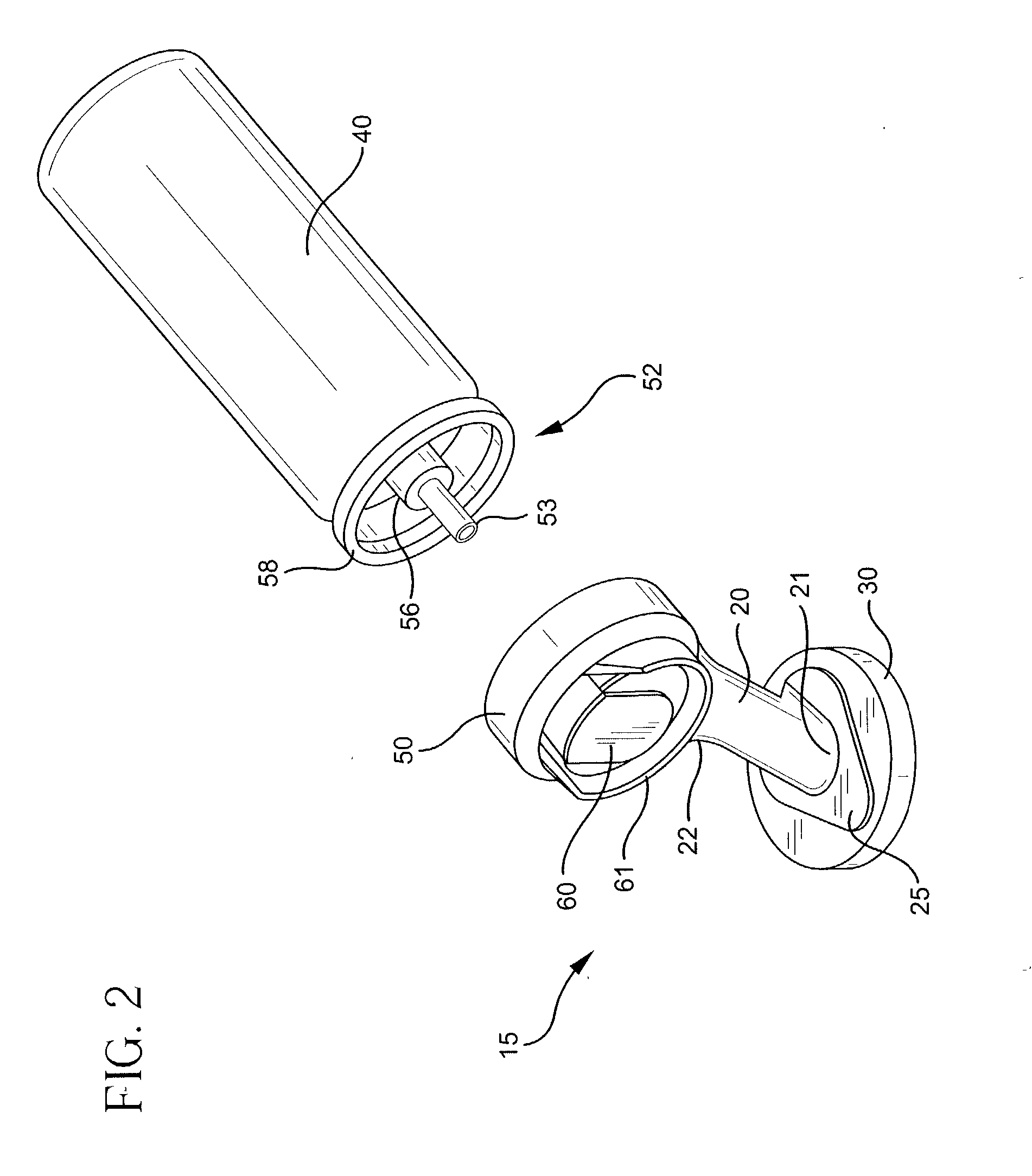 Aerosol patient preparatory applicator