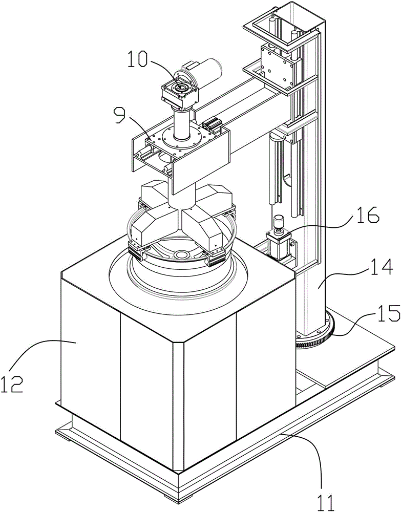 Vibration grinding polishing machine