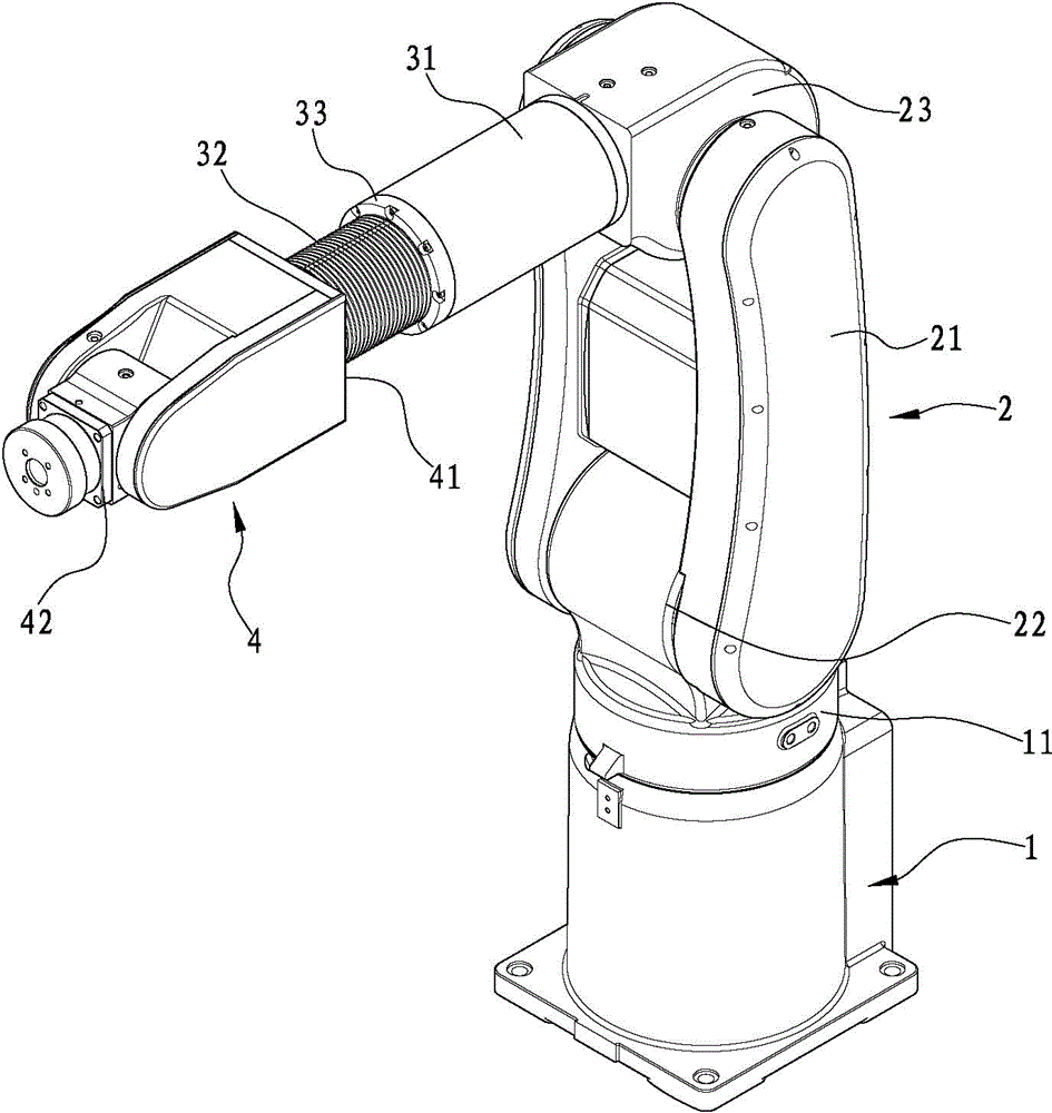 Manipulator with adjusting structure